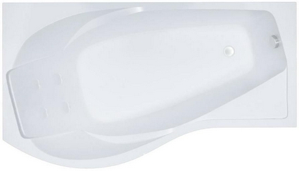 Акриловая ванна Triton Мишель 180 R с каркасом| 180x96x47