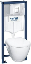 Комплект  Grohe  39186000 (подвесным унитазом Serel, сиденьем с крышкой и панельюсмыва Skate Cosmopolitan (хром)), XX Grohe Solido 39186000