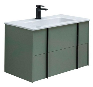 Тумба под раковину 800 мм, цв. cement grey matt, Reality ZZ Allen Brau Fantasy 1.32005.CGM