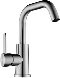 Смеситель Elghansa Stainless steel 16A4249-Steel для раковины| 5x23x18