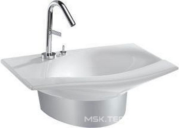 Металлический полупьедестал 39,8*27*14 для раковины Е1300 XX