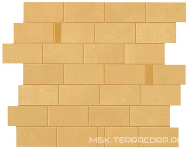 Мозаика  Mustard Minibrick Pro Yellow 29,7x33,3 Atlas Concorde Italy Boost Pro 9BMT