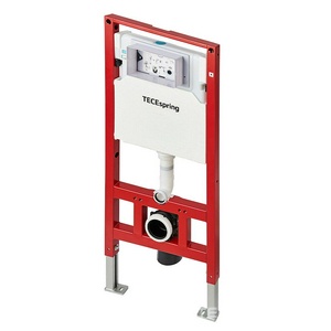 К-т д/установки подвесн.унитаза,(застен.модуль, крепёж, прокладка звукоиз,панель 2-го смыва пластик цв.ЧЕРНЫЙ мат.,контур клавиш хром), V XX Tece TECEspring K955202