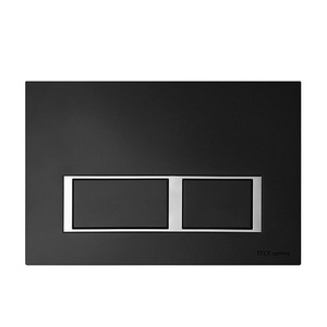 К-т д/установки подвесн.унитаза,(застен.модуль, крепёж, прокладка звукоиз,панель 2-го смыва пластик цв.ЧЕРНЫЙ мат.,контур клавиш хром), V XX Tece TECEspring K955202