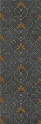 Silvia black decor 02 ZZ |30х90
