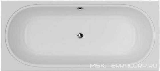 Акриловая ванна AM.PM  180х80 ARB 180x80x52 AMPM Bliss L s362468