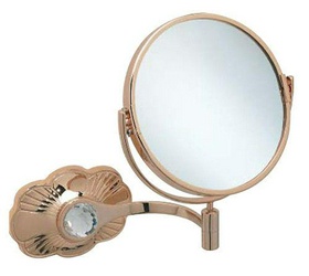 Зеркало косметическое, настенное 20х20хh28см, крепления в компл., (цв. бронза) Margherita Z XXZ