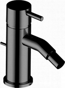 Смеситель для биде, с д/к, (цв.черный матовый),  ZZ Cisal Less New LN000550 40