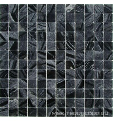 Мозаика из камня на сетке М20-040-23Р ZZ |30x30
