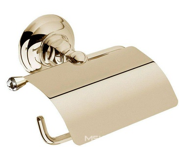 Держатель т/б, с крышкой,(цв. Inglish gold /swarovski),  ZZ Nicolazzi Classica 1492 GF 34