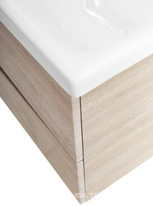 База под раковину подвесная с 2 выкатными ящиками, 764x438x500мм, без раковины, (цв.Rovere Grigio),  ZZ BelBagno Marino-Cer MARINO-CER-800-2C-SO-RG-P