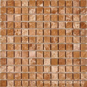 Мозаика 222 Light Emperador (чип 23x23)  30,5х30,5 Мастера Керамики Glass 222