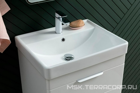 Раковина мебельая "" 60 см., цв. белый Aquanet Ирис 301803