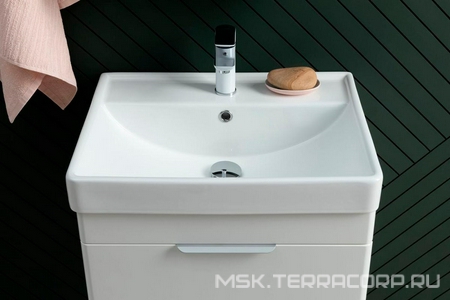 Раковина мебельая "" 60 см., цв. белый Aquanet Ирис 301803