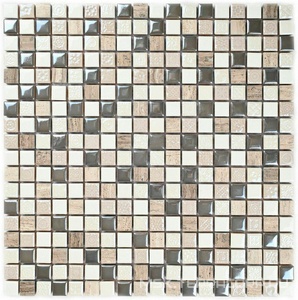 Мозаика Bonaparte Керамическая мозаика Smoke  (15x15x8) ZZ 30x30