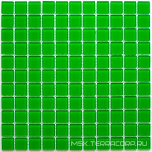 Мозаика Bonaparte Мозаика стеклянная Green glass (25x25x4) ZZ 30x30
