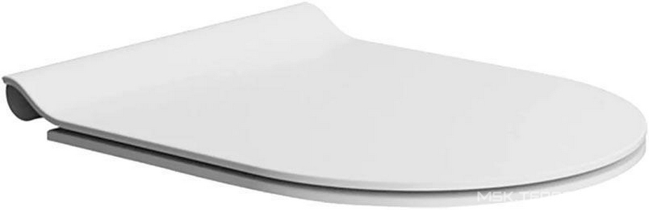 Сиденье для унитаза, Slim, с микролифтом, (цв.белый матовый),  ZZ GSI Pura MS86CSN09