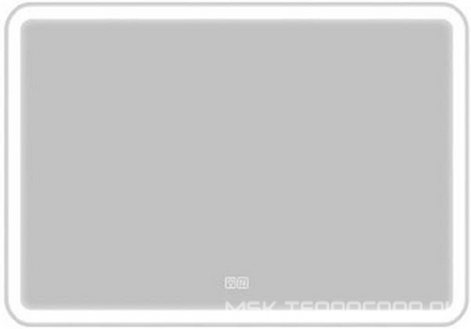 Зеркало 900x30x600мм, реверс., с встроенным по периметру светильником, сенсорным выключателем и подогревом, 12W, 220-240V, BelBagno ZZ BelBagno Универсал SPC-MAR-900-600-LED-TCH-WARM