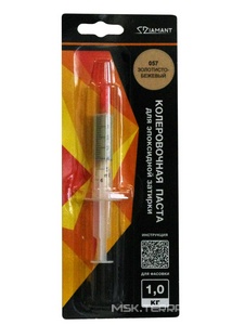 Паста колер. д/ эпокс. затирки  "Диамант" 1кг 057 золотисто-бежевый Антураж Диамант Color n163014