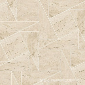 Мозаика Atlas Concorde Italy Marvel Travertine Marvel Pearl Mosaico Tessellation ZZ 22x26