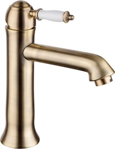 Смеситель для раковины Lemark , донный клапан Click-Clack в компл.,цв. бронза, ZZ Lemark Villa LM4837B