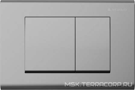 Компл.: унитаз подвесн.,безободк.,520х370мм,цв.белый глянц., сиденье с микролиф,,инстал. д/унит., крепёж, клавиша смыва Quadrado цв.хром,  ZZ Aqueduto Macio AQDS018