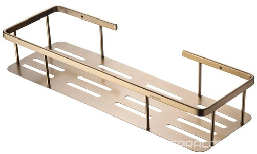 Полка 300мм, без крючков, (цв.золото),  ZZ Swedbe Select 9823GO