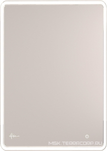 Зеркало квадратное 1200х800 мм с подсветкой и без подогрева, VENECIA ( Venezia Lux) ZZ KVV Venecia VNL12080WH