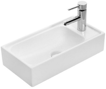 Раковина-столешница Sanovit (182338) 50 см (без тумбы не продается) , цв. белый Aquanet Универсал 182338  