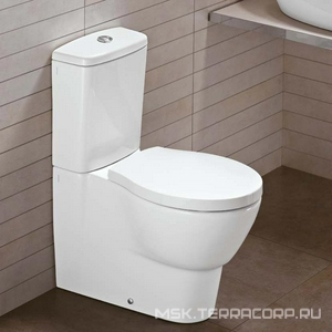 Бачок для унитаза, смыв 3/6л., подвод воды сзади, слева  ZZ Hatria Nido Y0X6