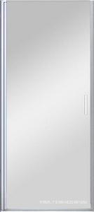 Дверь для душа в нишу, 700хh1950мм, распашная. правая/левая, (стекло 6мм, прозрачное, фурн.цв.хром),  ZZ Vincea Alpha VDP-3AL700CL