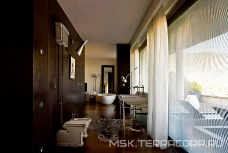 Бачок "Высокий" без трубы арт.7573 хх, механ.смыва арт.7545 хх, без крышки бачка, д/чаши унит арт.4116 01,(подвод воды сбоку справа/слева),  ZZ Kerasan Waldorf 418001