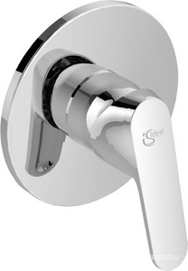 Смеситель для душа встраиваемый в стену для комплектации гиг.душа, (полный комплект внешн. и внутр. части), CERAPLAN 2 ZZ Ideal Standard Ceraplan 2 A5960AA