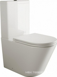 Унитаз-компакт Ceramica Nova Trend 110010 S с микролифтом, безободковый| 66x36x83