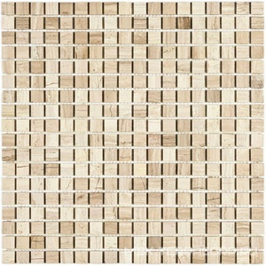 Мозаика Bonaparte Мозаика из натурального камня Dunes-15 slim (POL) (15x15x4)ZZ 30,5x30,5