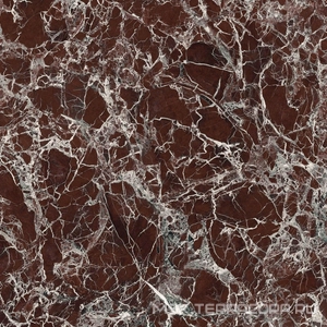 Керамогранит для пола и стены Ariostea Ultra Marmi Rosso Imperiale  Luc 6 mm 150x150 UM6L150673