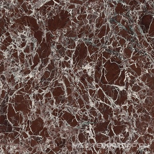 Керамогранит для пола и стены Ariostea Ultra Marmi Rosso Imperiale  Luc 6 mm 150x150 UM6L150673