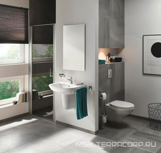 Смеситель для раковины, c донным клапаном, с установочным комплектом, хром ZZ Grohe BauFlow 23752000