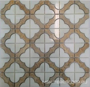 Мозаика Мозаика из камня на сетке М20-211Р |30.5x30.5 Спектр-М Натуральный камень М20-211Р