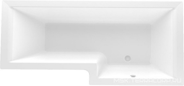 Акриловая ванна Marka One  165x85 см R (правая). без каркаса, без панели, ZZ 1Marka Linea У73603