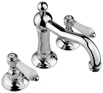 Смеситель для раковины на 3 отв. с д/к (цв.хром, ручки  ), Nicolazzi ZZ Nicolazzi P.M.Blanc 1409 CR 78