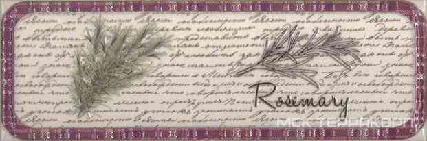 Decor Clasical Herbs Rosemary ZZ|10x30