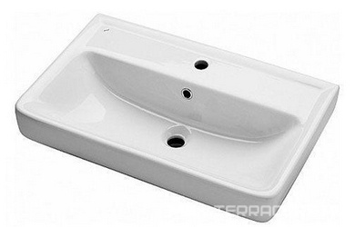 Раковина Дрея M-50 см для мебели Йорк 50 M, белая ZZ