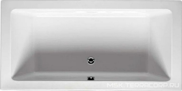 Ванна 170х75см, без ножек/рамы, панелей, слива-перелива, (акрил цв.белый),  ZZ Riho Lusso B007001005