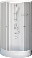 Душевая кабина Radomir Паола 2 без г/м стекло матовое| 103x198x103