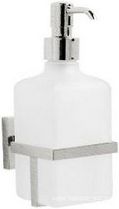 Дозатор настенный (цв. brush nikel/стекло матовое)  XX 3M 9800 9841 JJ