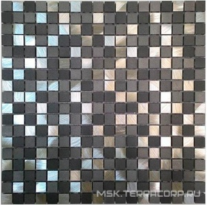 Мозаика Спектр-М Микс Мозаика из металла на сетке A10-018 ZZ |30x30