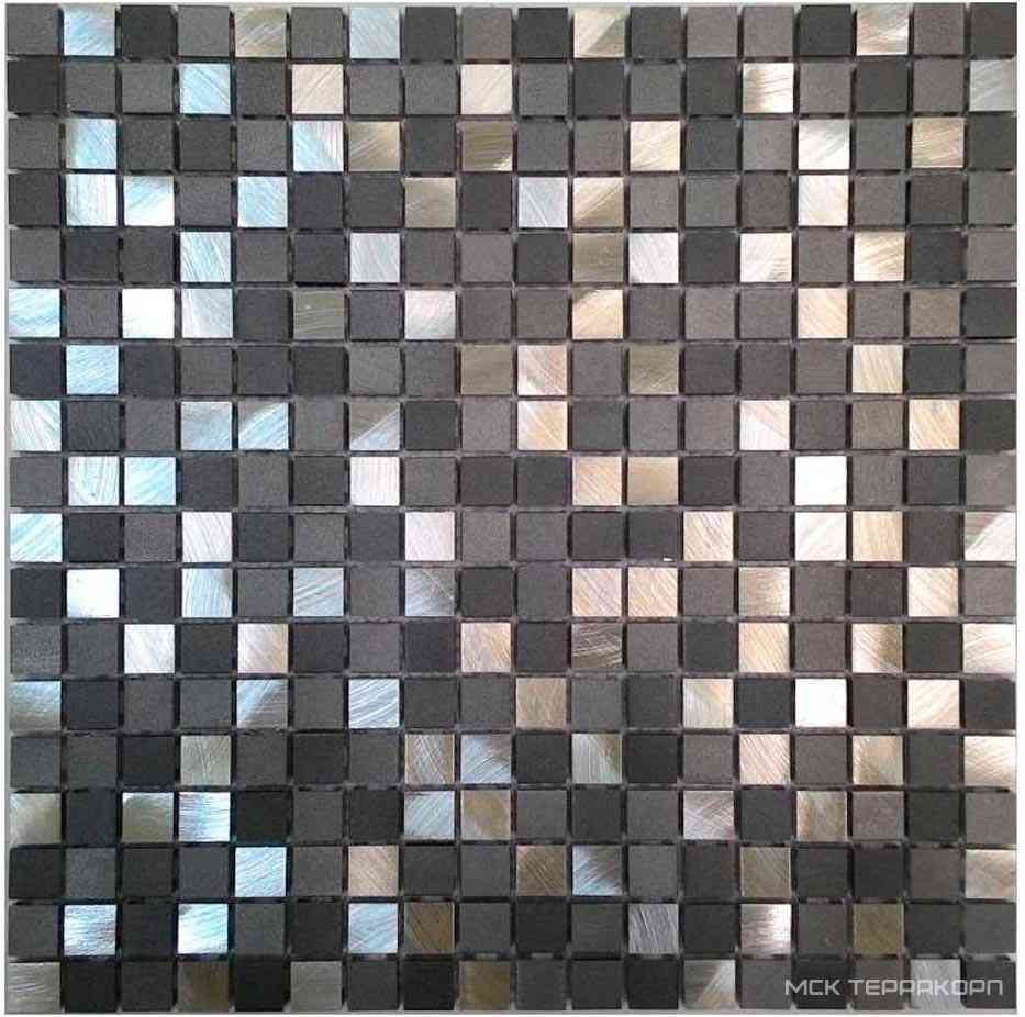 Мозаика из металла на сетке A10-018 ZZ |30x30