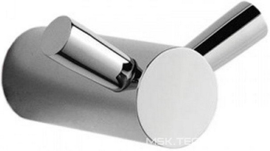 Крючок двойной, хром  ZZ Iddis Renior L0412