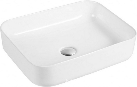 Раковина-чаша -1, 500x400x135 см, БЕЗ сифона, белая ZZ Aquanet Soul 211282